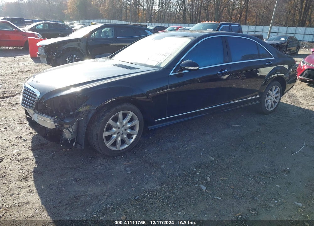 2008 MERCEDES-BENZ S 550 VIN: WDDNG71X78A206787