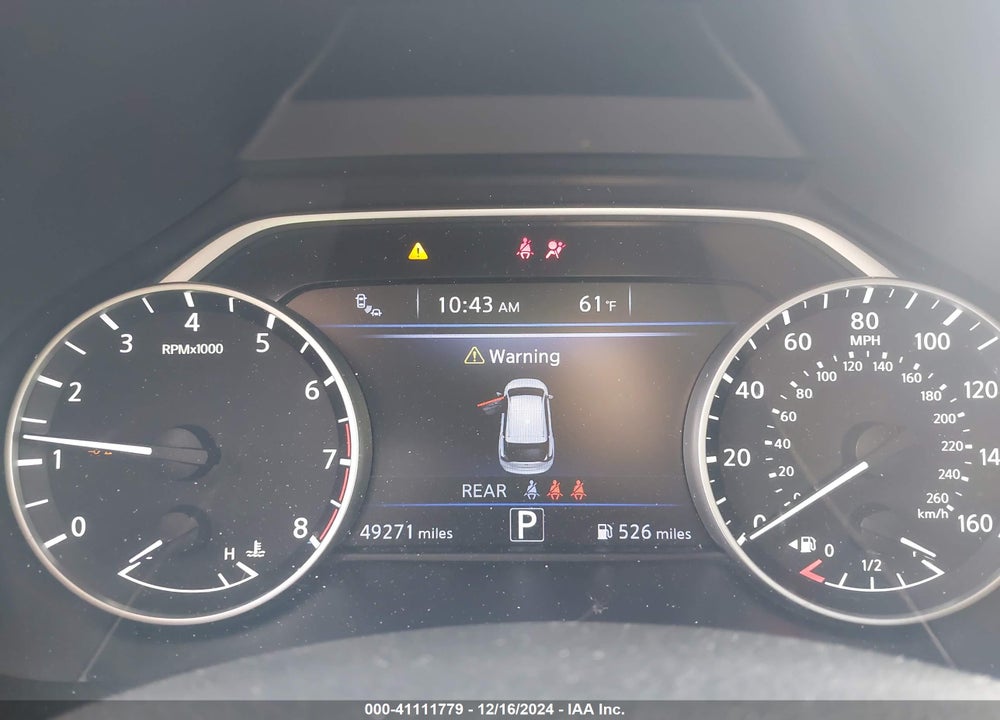 2023 NISSAN MURANO SV INTELLIGENT AWD VIN: 5N1AZ2BS5PC123558