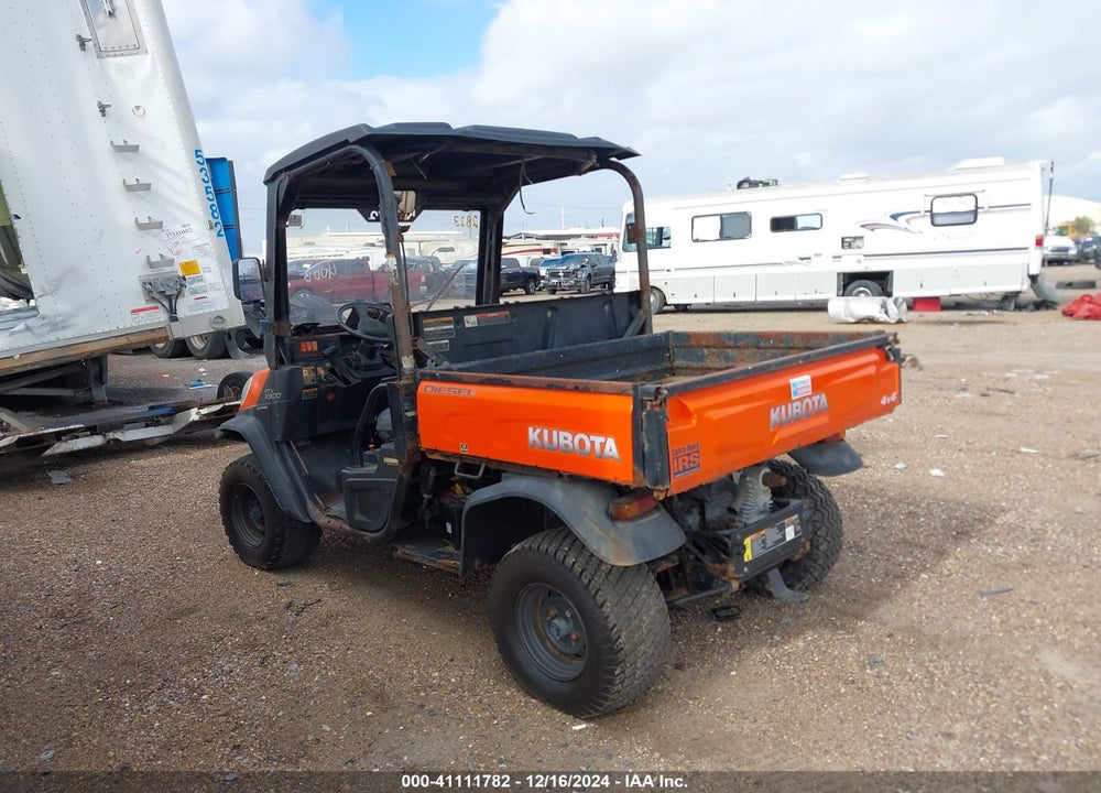 2017 KUBO RTV VIN: A5KB2FDBEHG045692