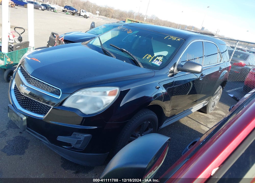2012 CHEVROLET EQUINOX LS VIN: 2GNFLCEK0C6108778