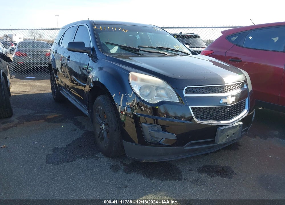 2012 CHEVROLET EQUINOX LS VIN: 2GNFLCEK0C6108778