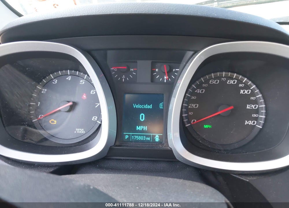 2012 CHEVROLET EQUINOX LS VIN: 2GNFLCEK0C6108778