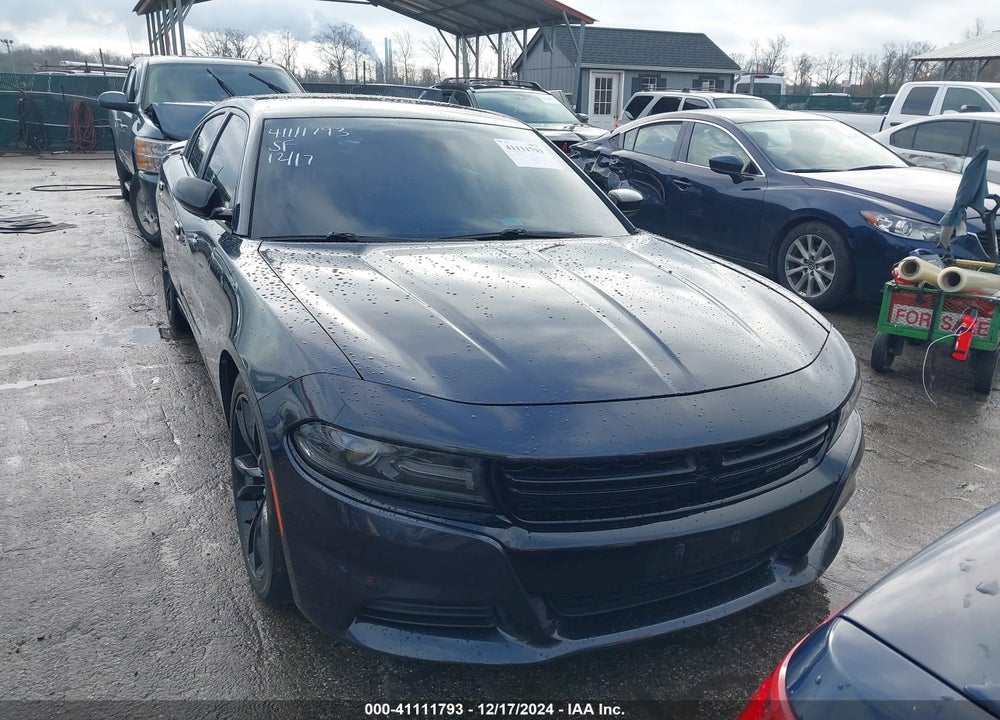 2018 DODGE CHARGER SXT RWD VIN: 2C3CDXBG3JH187322