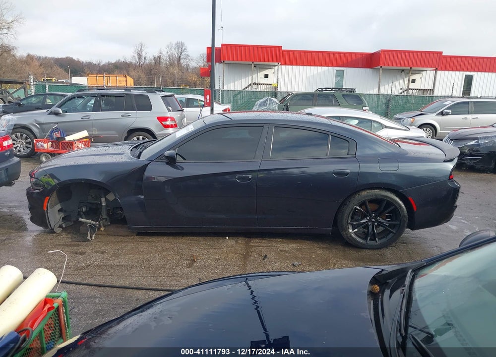 2018 DODGE CHARGER SXT RWD VIN: 2C3CDXBG3JH187322