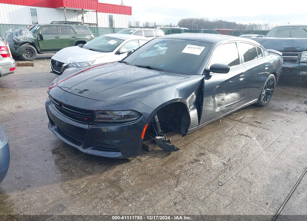 2018 DODGE CHARGER SXT RWD VIN: 2C3CDXBG3JH187322