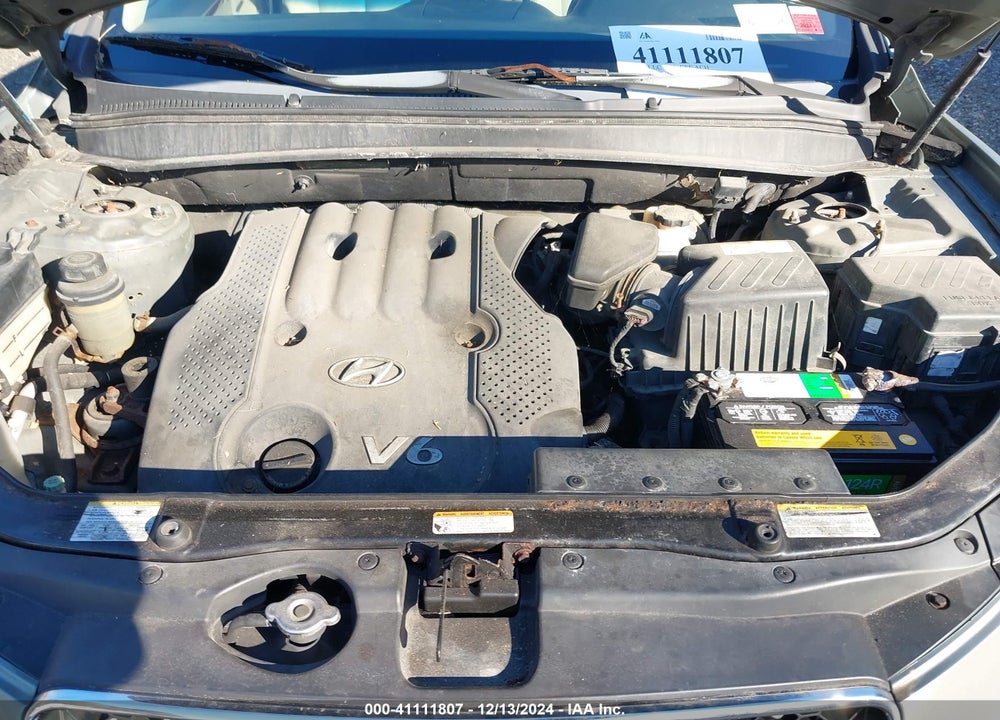 2007 HYUNDAI SANTA FE GLS VIN: 5NMSG13D37H089808