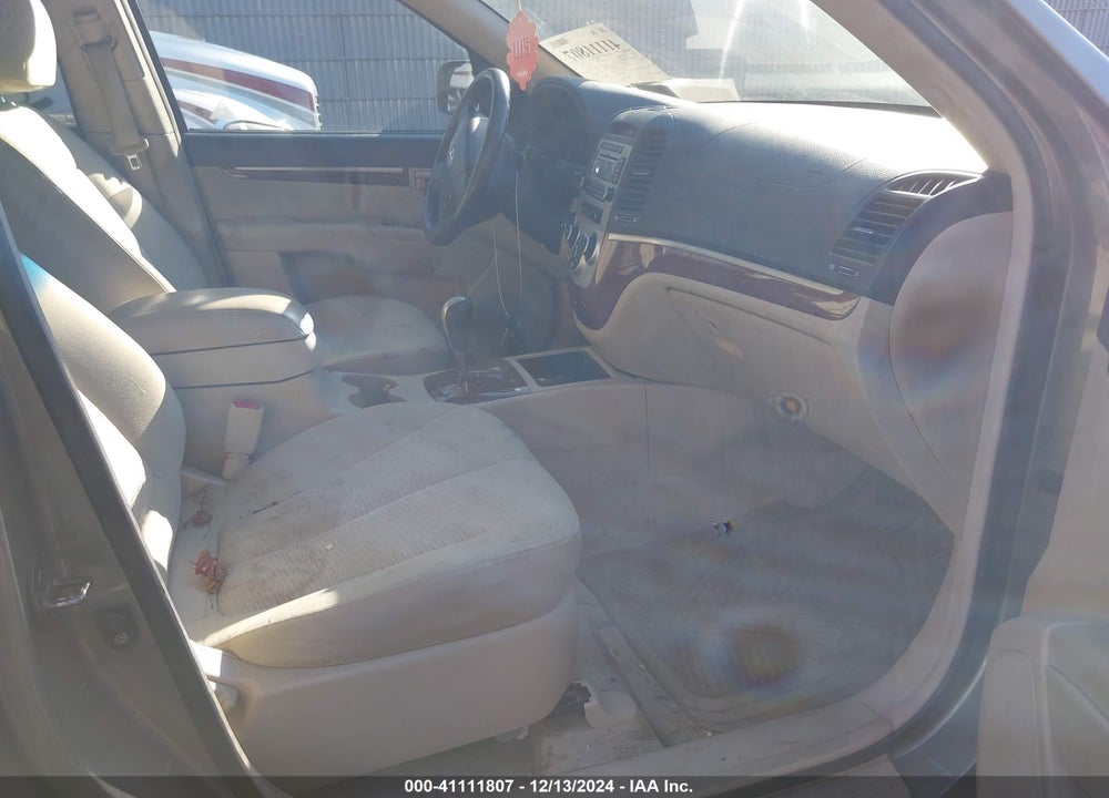 2007 HYUNDAI SANTA FE GLS VIN: 5NMSG13D37H089808