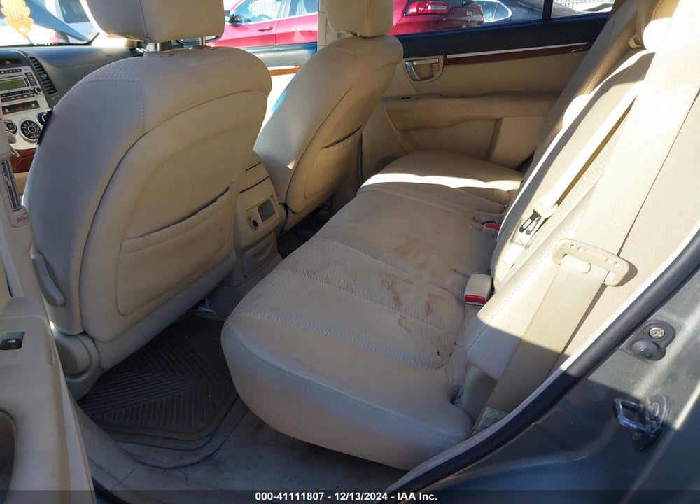 2007 HYUNDAI SANTA FE GLS VIN: 5NMSG13D37H089808