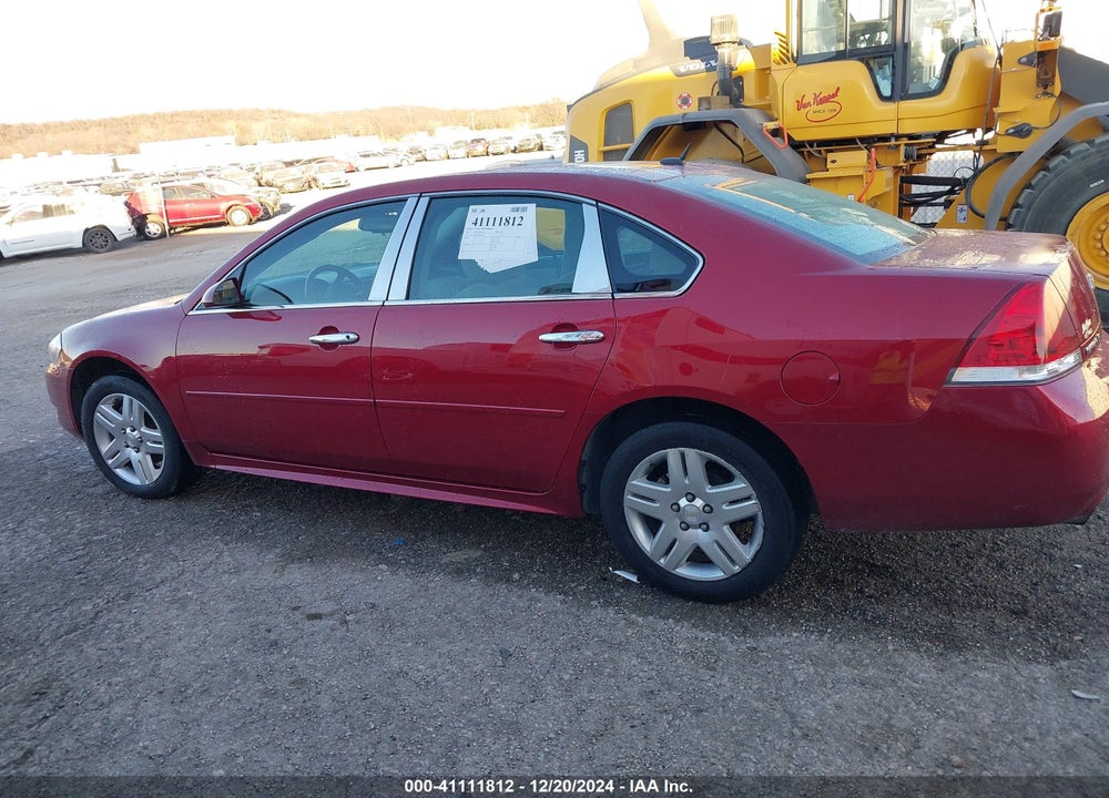2013 CHEVROLET IMPALA LT VIN: 2G1WG5E36D1141809