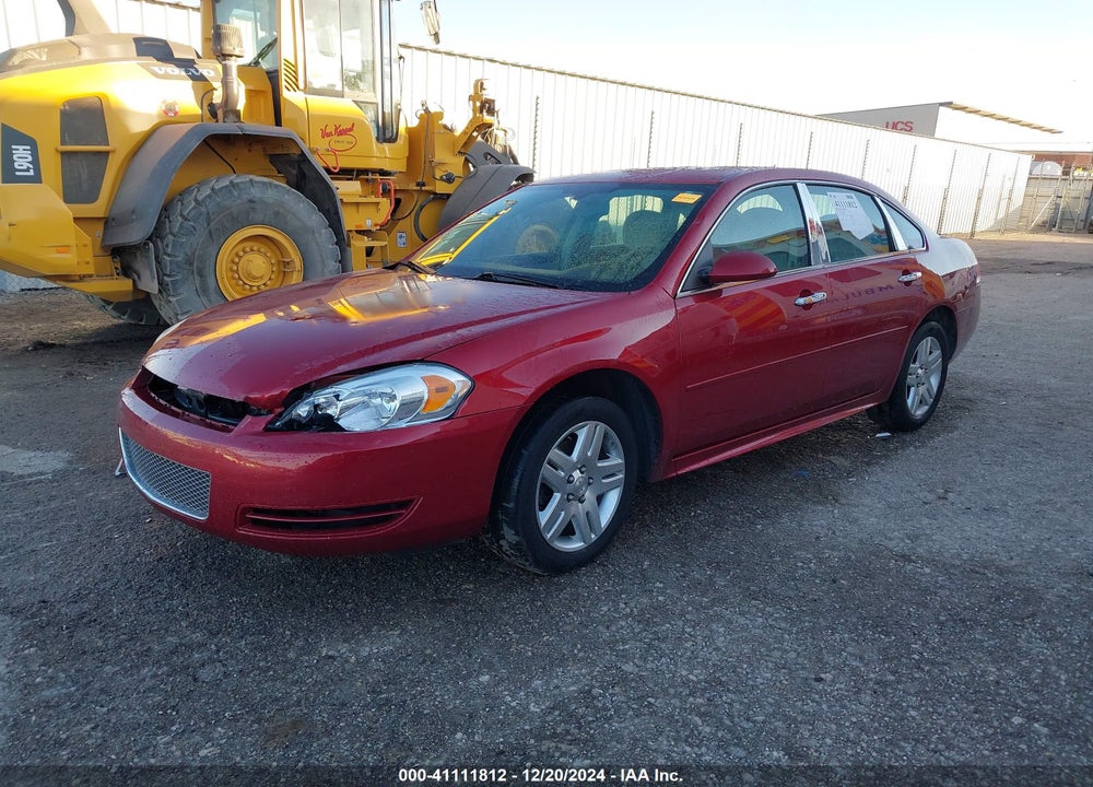 2013 CHEVROLET IMPALA LT VIN: 2G1WG5E36D1141809