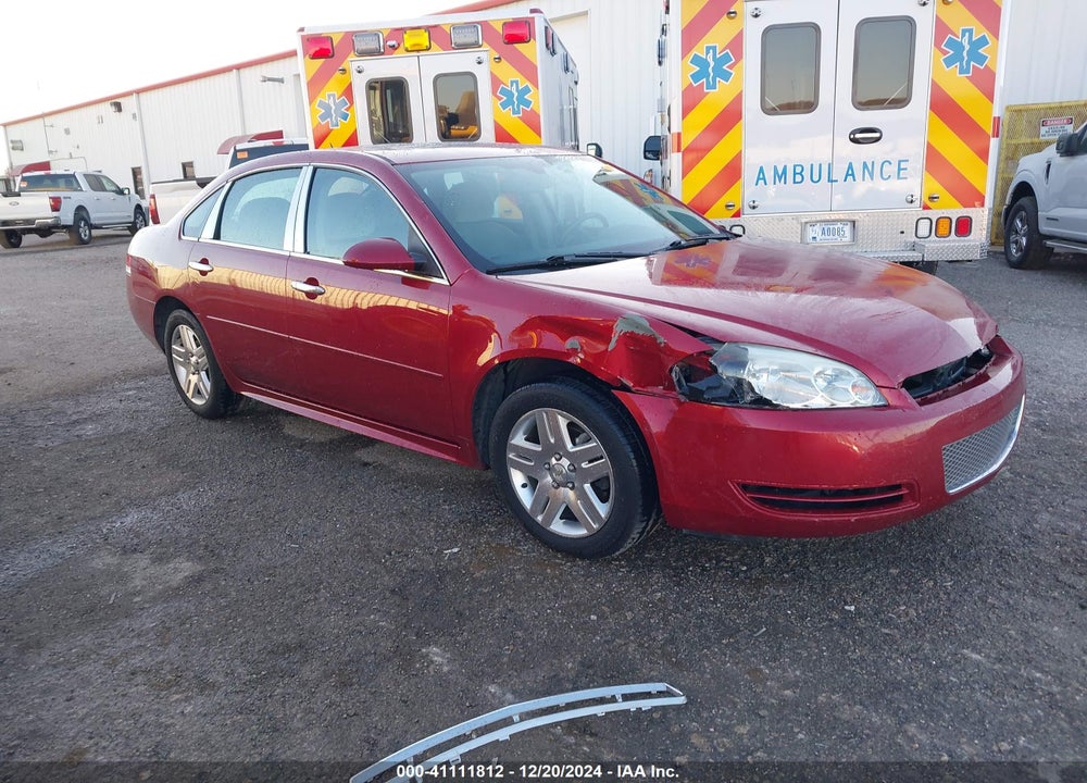 2013 CHEVROLET IMPALA LT VIN: 2G1WG5E36D1141809
