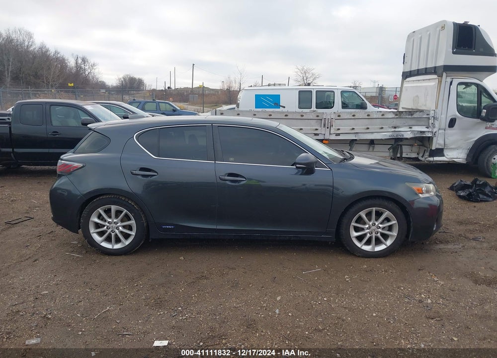 2011 LEXUS CT 200H VIN: JTHKD5BH3B2006197