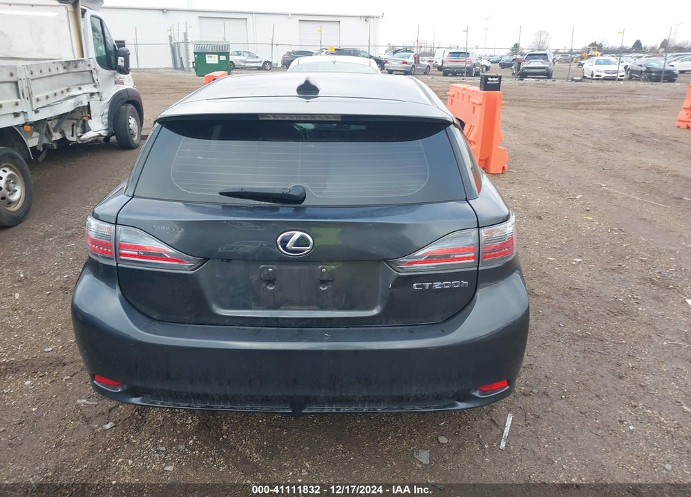 2011 LEXUS CT 200H VIN: JTHKD5BH3B2006197