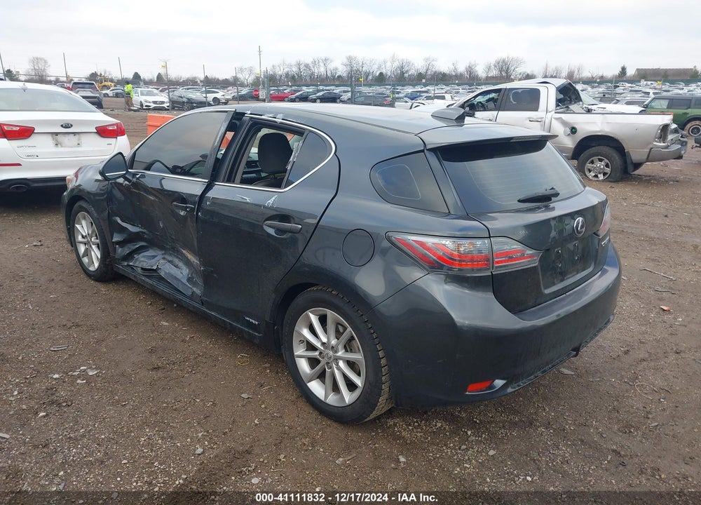 2011 LEXUS CT 200H VIN: JTHKD5BH3B2006197