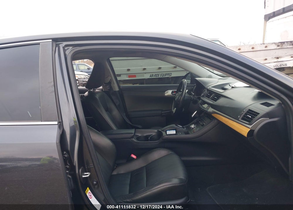 2011 LEXUS CT 200H VIN: JTHKD5BH3B2006197