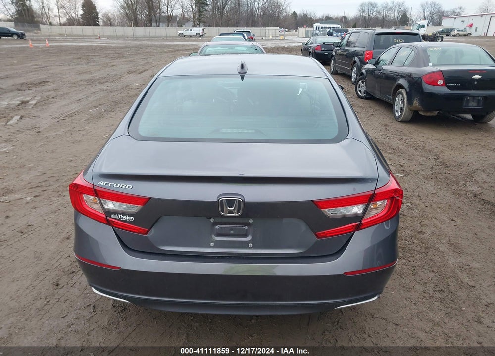 2019 HONDA ACCORD VIN: 1HGCV1F52KA165764