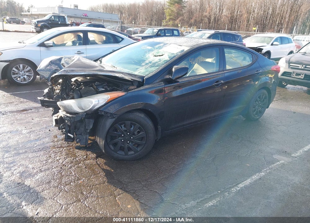 2013 HYUNDAI ELANTRA GLS VIN: 5NPDH4AE4DH227874