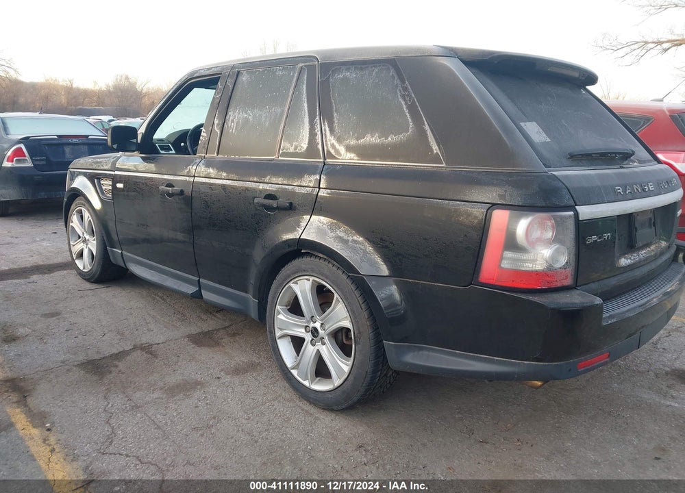 2012 LAND ROVER RANGE ROVER SPORT HSE VIN: SALSK2D43CA740340