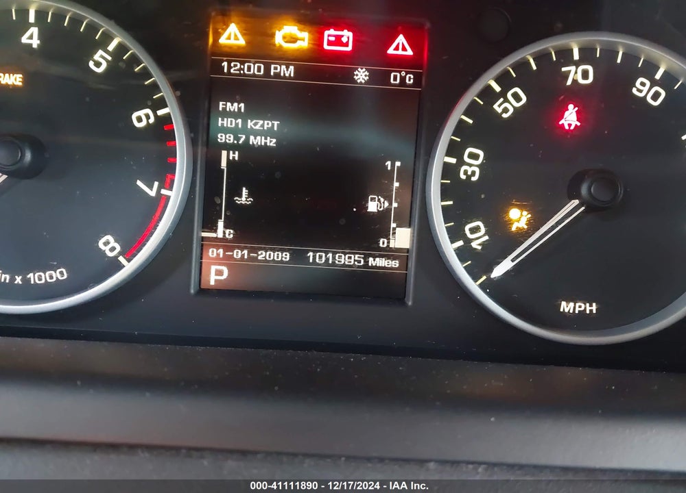 2012 LAND ROVER RANGE ROVER SPORT HSE VIN: SALSK2D43CA740340