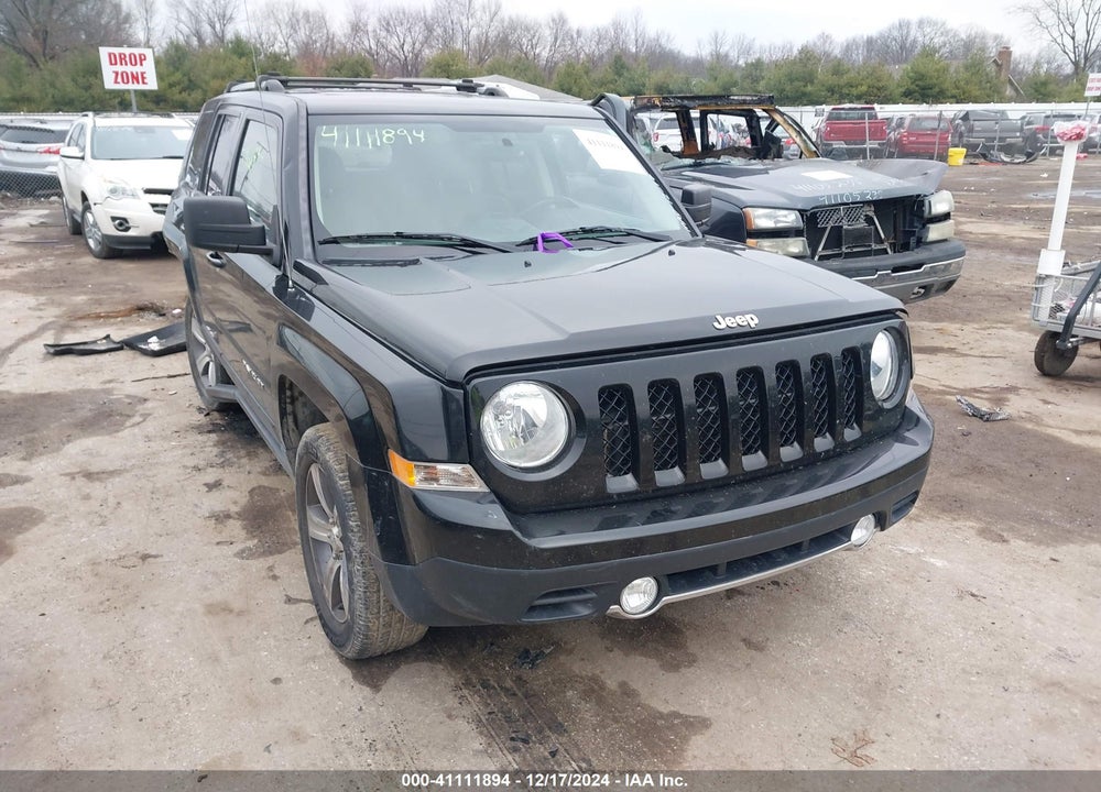 2016 JEEP PATRIOT HIGH ALTITUDE EDITION VIN: 1C4NJRFBXGD654815