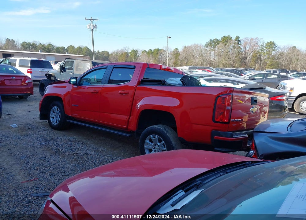 2020 CHEVROLET COLORADO 4WD SHORT BOX LT VIN: 1GCGTCEN6L1199856