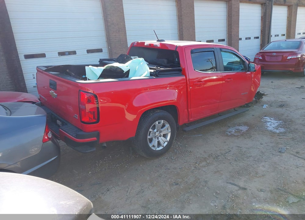 2020 CHEVROLET COLORADO 4WD SHORT BOX LT VIN: 1GCGTCEN6L1199856