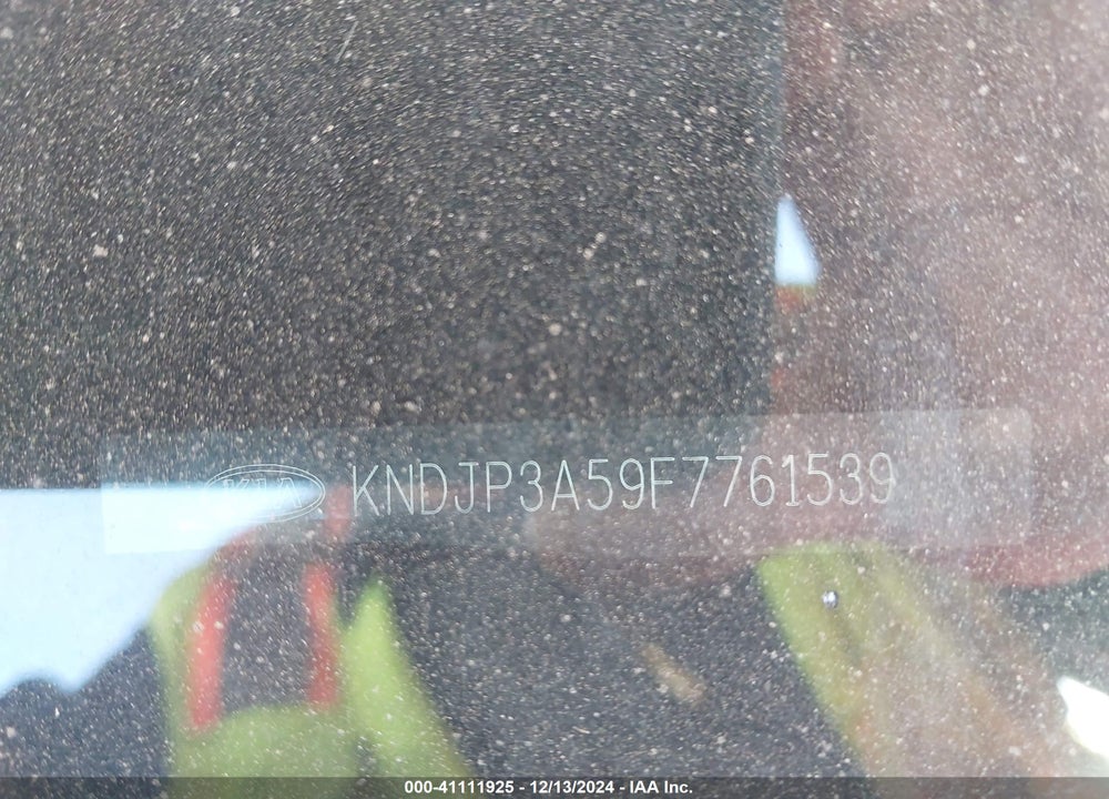 2015 KIA SOUL VIN: KNDJP3A59F7761539