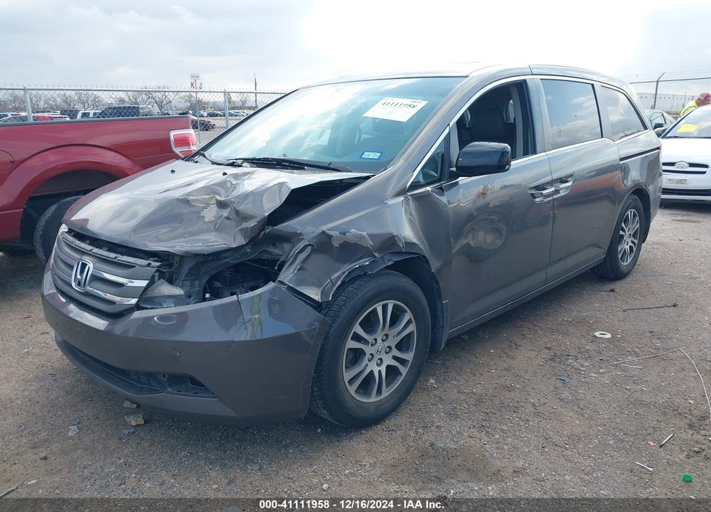 2011 HONDA ODYSSEY EX-L VIN: 5FNRL5H64BB006067