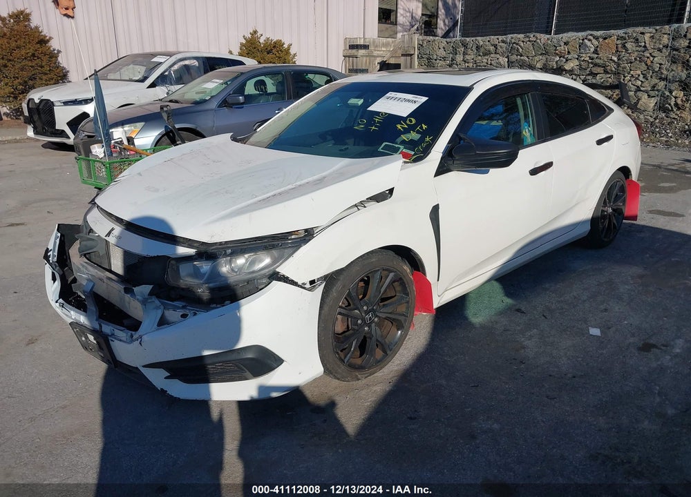2018 HONDA CIVIC EX VIN: 2HGFC2F75JH519920