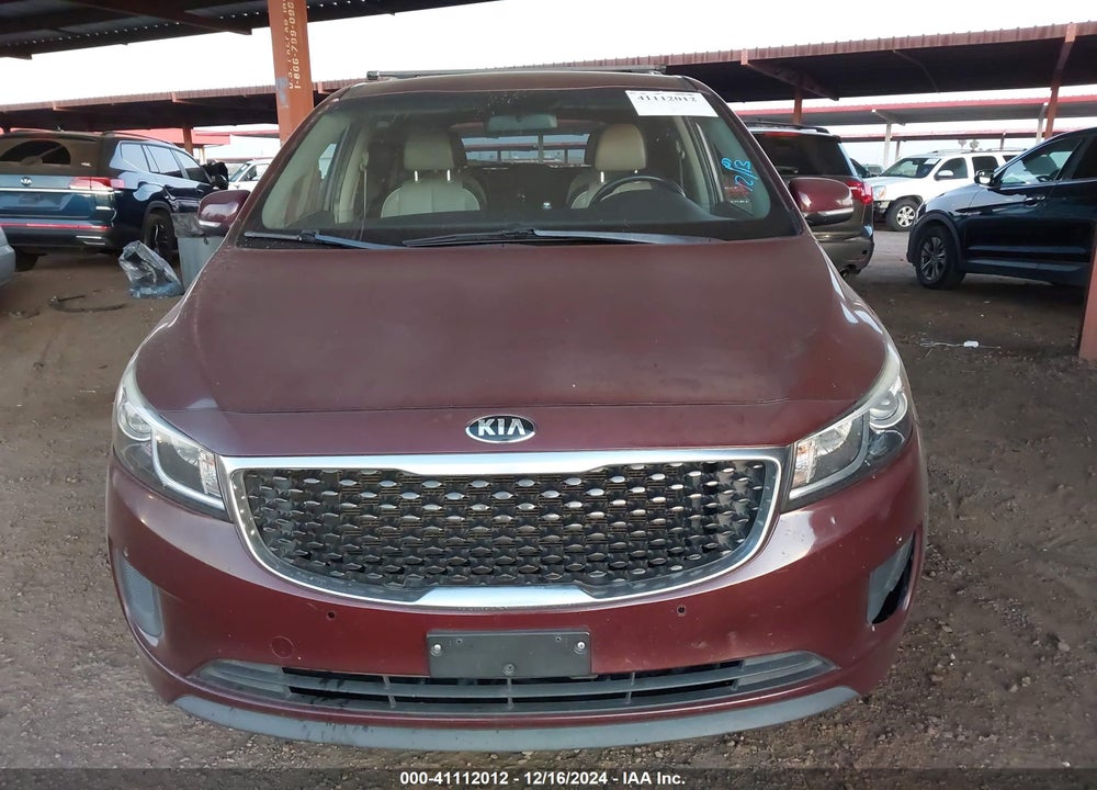 2017 KIA SEDONA LX VIN: KNDMB5C10H6315094