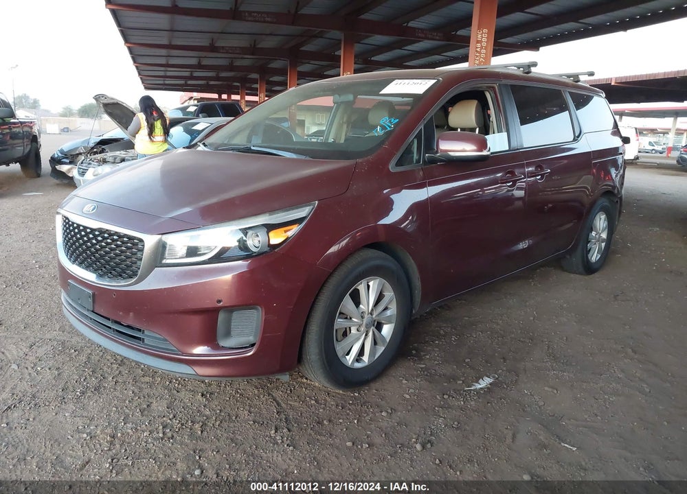 2017 KIA SEDONA LX VIN: KNDMB5C10H6315094