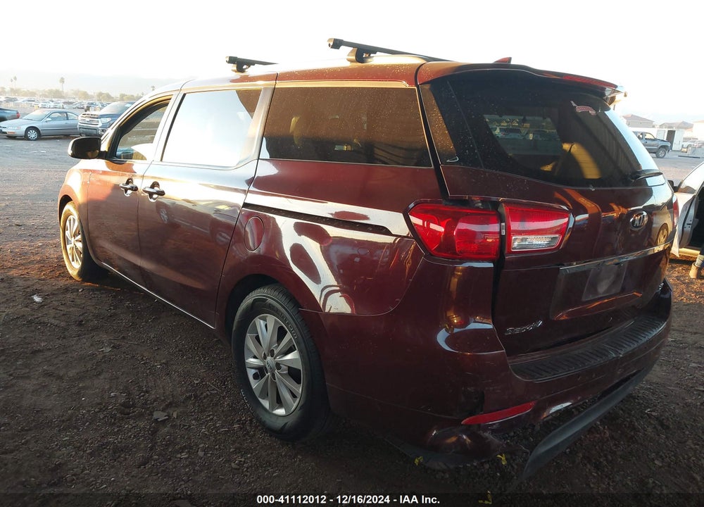 2017 KIA SEDONA LX VIN: KNDMB5C10H6315094