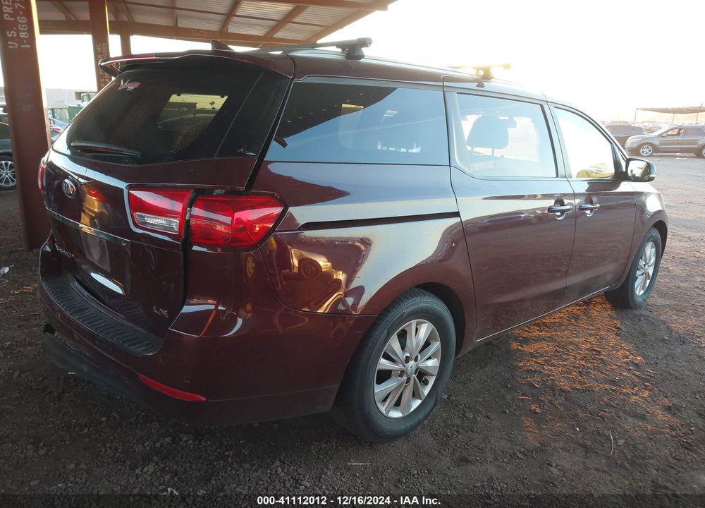 2017 KIA SEDONA LX VIN: KNDMB5C10H6315094