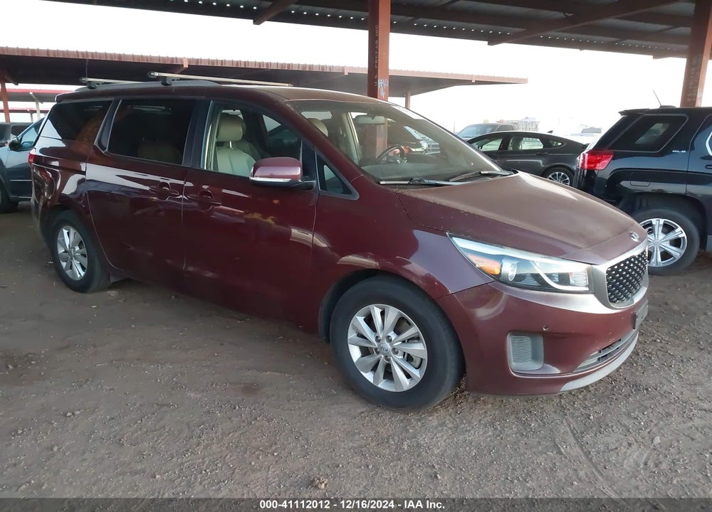 2017 KIA SEDONA LX VIN: KNDMB5C10H6315094