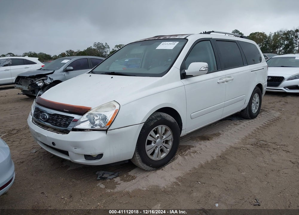 2012 KIA SEDONA LX VIN: KNDMG4C78C6454057