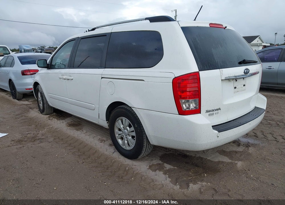 2012 KIA SEDONA LX VIN: KNDMG4C78C6454057