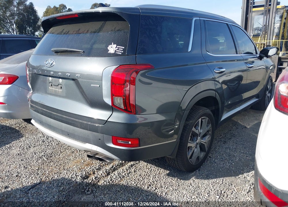 2021 HYUNDAI PALISADE SEL VIN: KM8R4DHE5MU329872