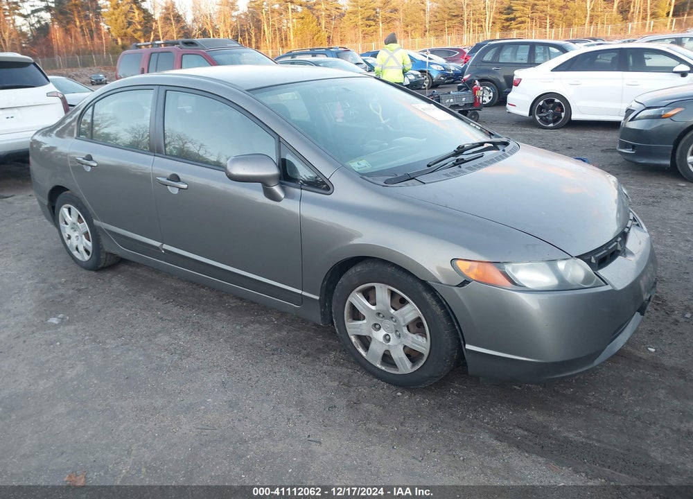 2008 HONDA CIVIC LX VIN: 2HGFA16538H347654