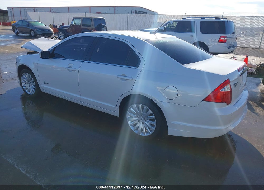 2012 FORD FUSION HYBRID VIN: 3FADP0L32CR197783