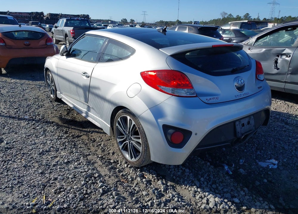 2015 HYUNDAI VELOSTER TURBO VIN: KMHTC6AE5FU237422