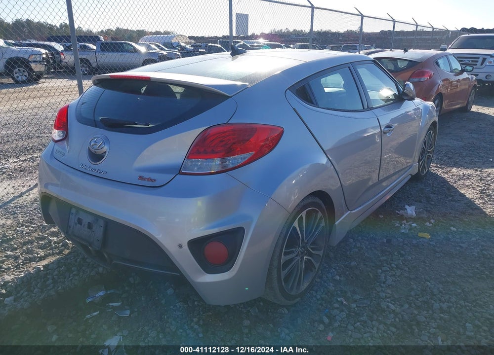 2015 HYUNDAI VELOSTER TURBO VIN: KMHTC6AE5FU237422