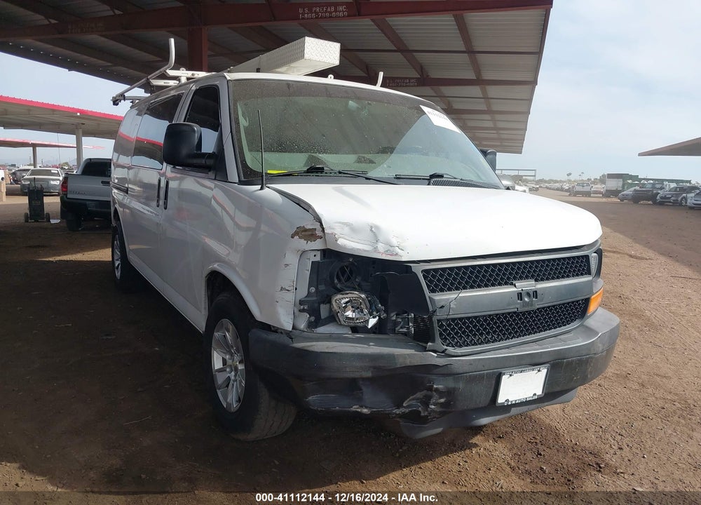 2008 CHEVROLET EXPRESS WORK VAN VIN: 1GCFG15X681197943