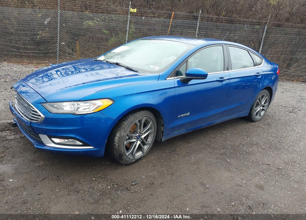 2017 FORD FUSION HYBRID SE VIN: 3FA6P0LU9HR374659