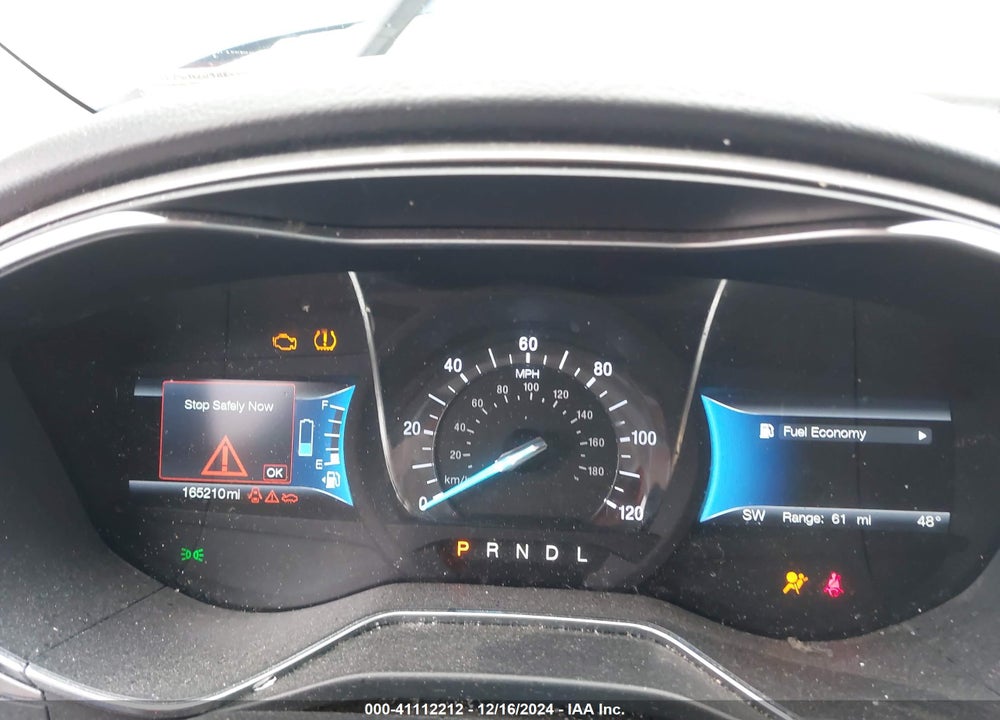 2017 FORD FUSION HYBRID SE VIN: 3FA6P0LU9HR374659