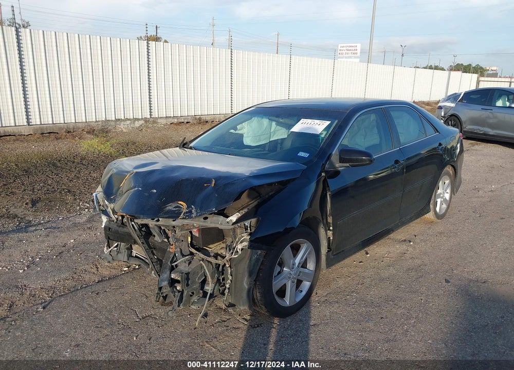 2013 TOYOTA CAMRY SE VIN: 4T1BF1FK4DU293482