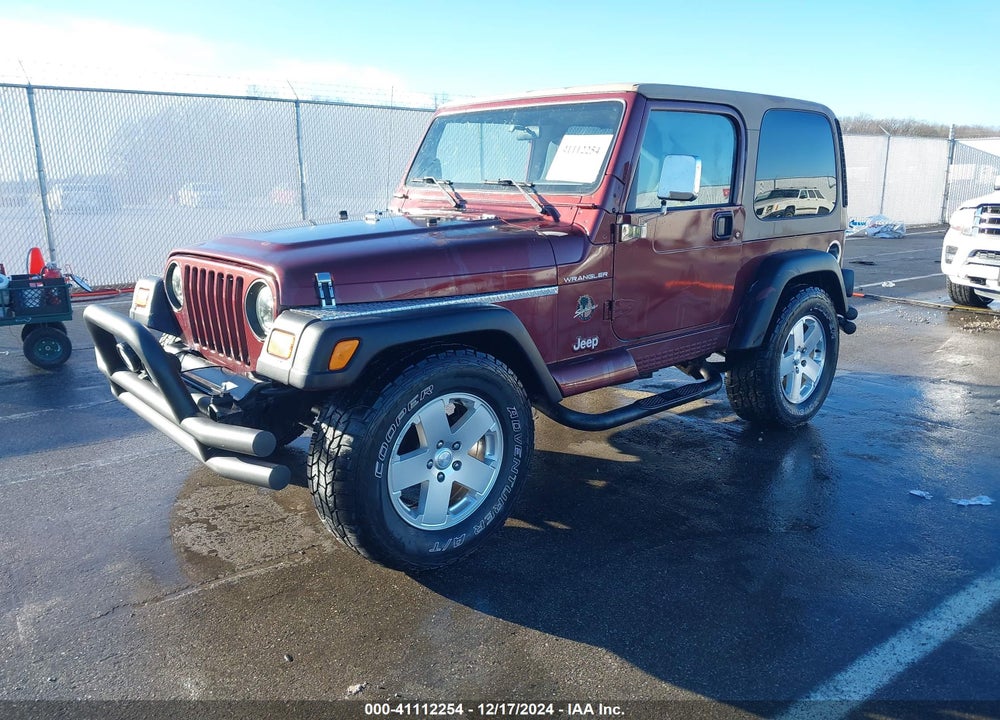 2002 JEEP WRANGLER SAHARA VIN: 1J4FA59SX2P712139