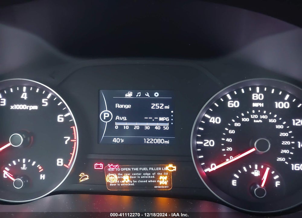 2019 KIA SPORTAGE EX VIN: KNDPNCAC9K7618728