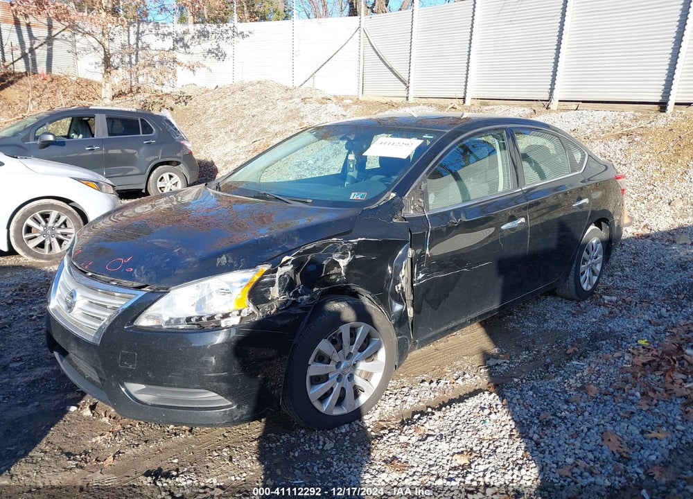 2015 NISSAN SENTRA SV VIN: 3N1AB7AP7FL658433