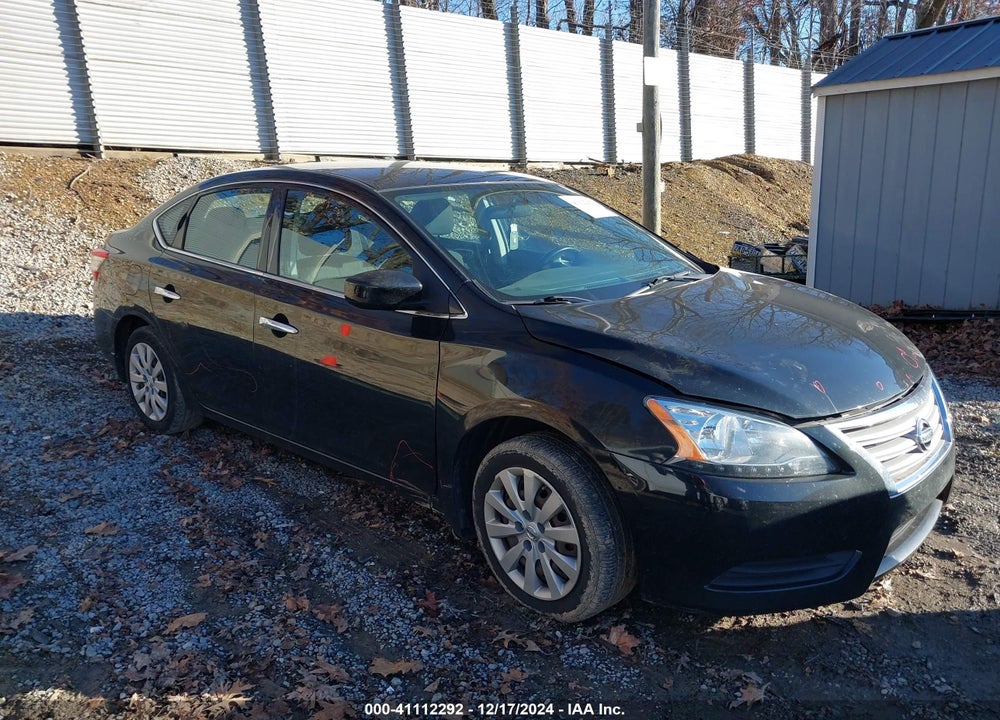 2015 NISSAN SENTRA SV VIN: 3N1AB7AP7FL658433