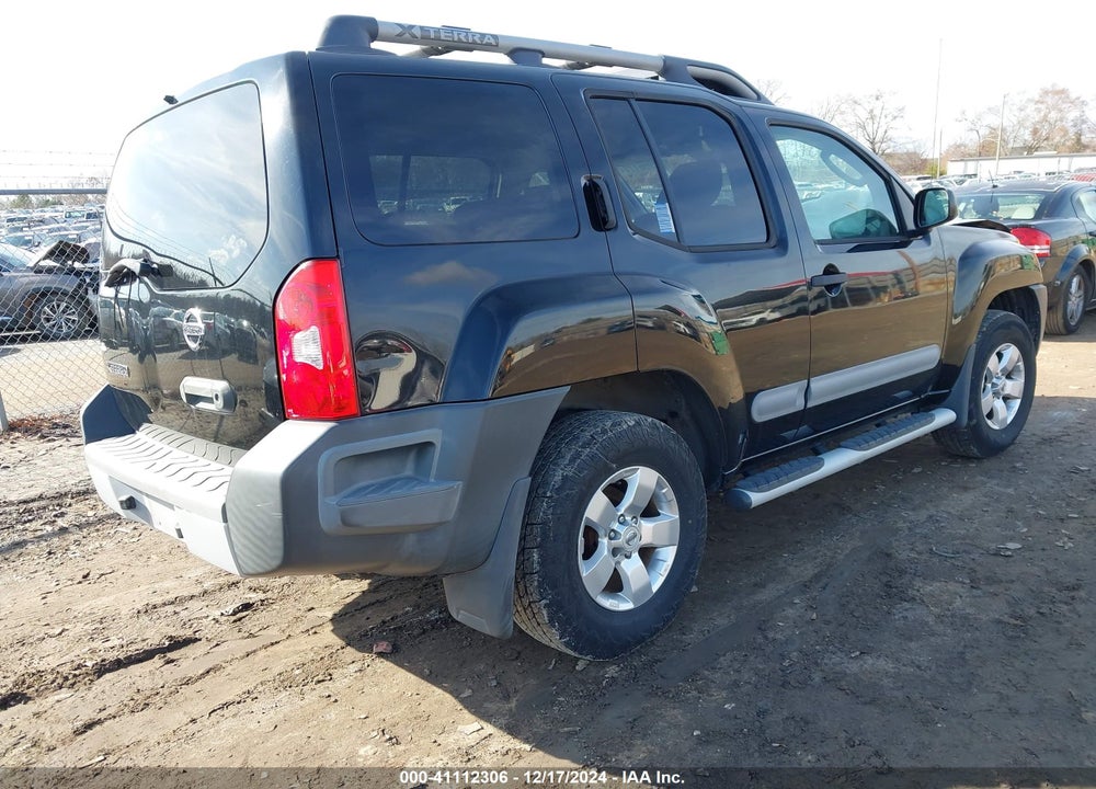 2011 NISSAN XTERRA S VIN: 5N1AN0NW9BC501694